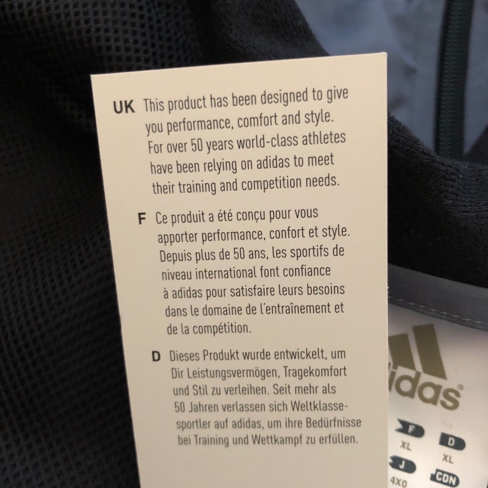 Adidas 1/2 ZIP Performance Jacket - Picture 15 of 16